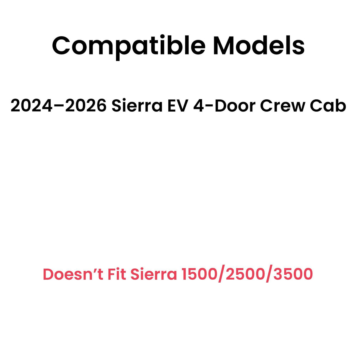 Laminated Driver Left Side Front Door Window Door Glass Compatible with GMC Sierra EV 2024-2026 Models
