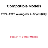Laminated Passenger Right Side Front Door Window Door Glass Compatible with Jeep Wrangler 2024-2026 4-Door Models