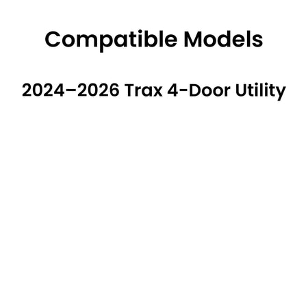 Tempered Driver Left Side Front Door Window Door Glass Compatible with Chevrolet Trax 2024-2026 Models