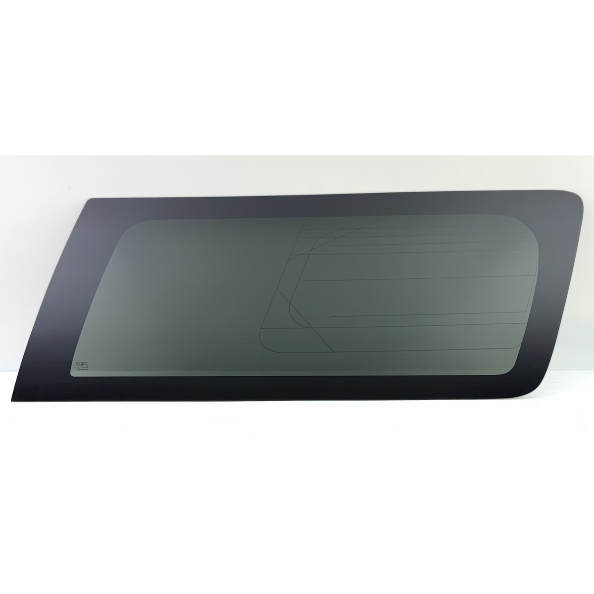 Stationary Passenger Right Side Quarter Window Quarter Glass Compatible with Ford Expedition EL Long Wheel Base 2008-2017 Models Glass Only