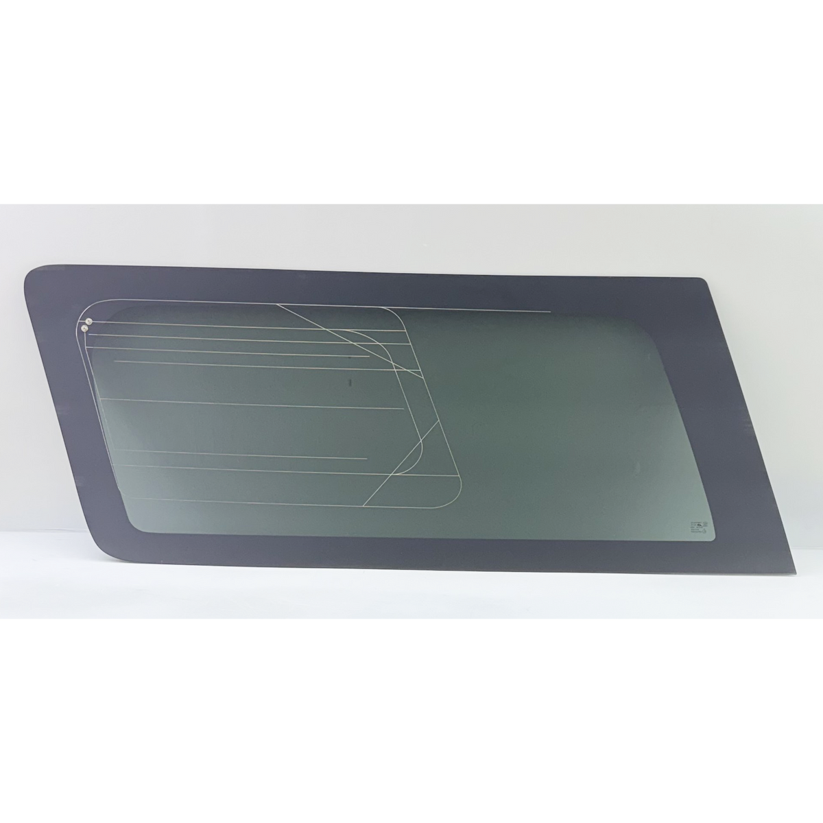 Stationary Passenger Right Side Quarter Window Quarter Glass Compatible with Ford Expedition EL Long Wheel Base 2008-2017 Models Glass Only