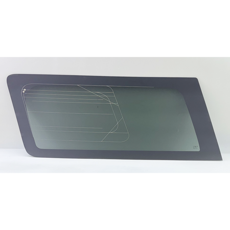 Stationary Passenger Right Side Quarter Window Quarter Glass Compatible with Ford Expedition EL Long Wheel Base 2008-2017 Models Glass Only