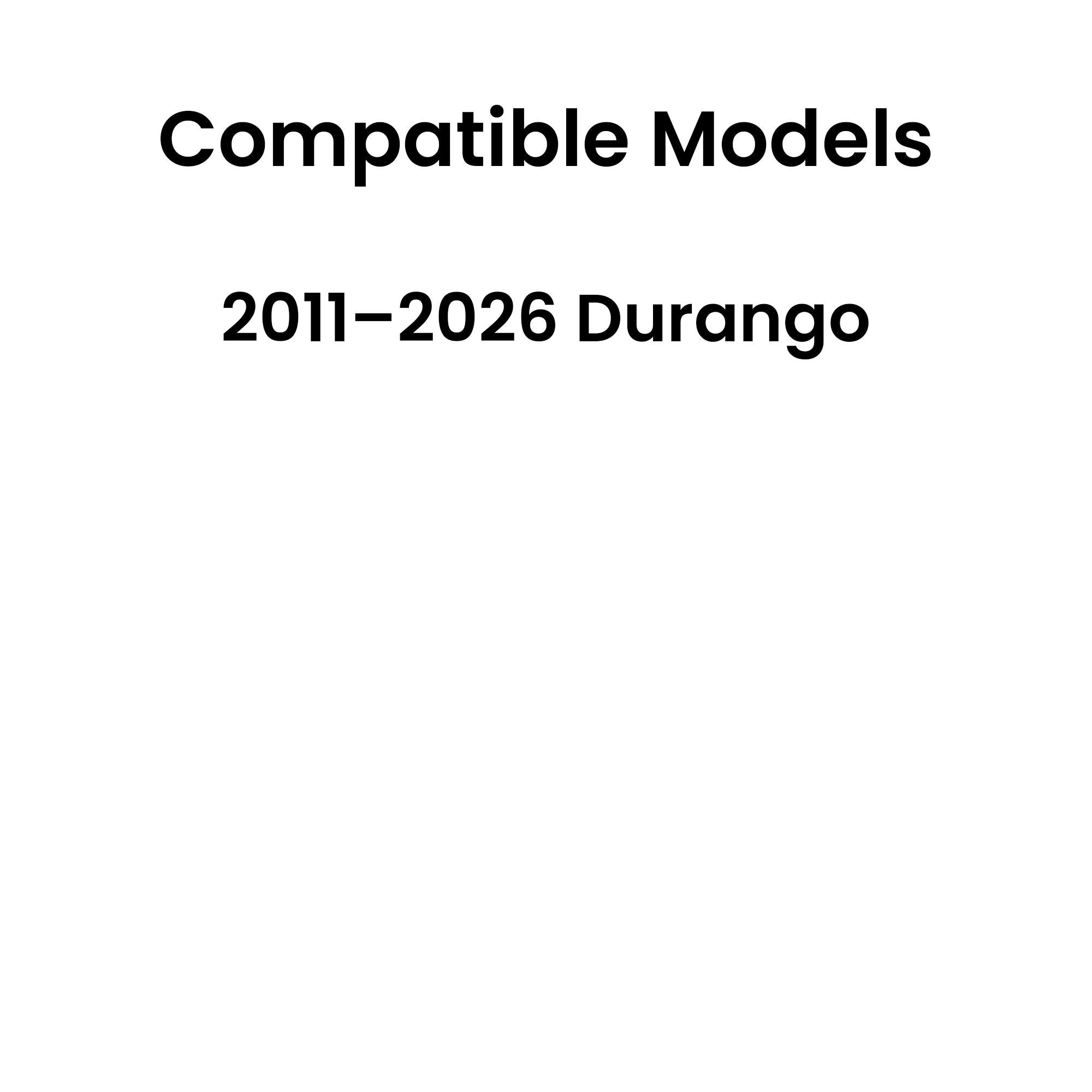 Driver Left Side Quarter Window Quarter Glass Compatible with Dodge Durango 2011-2026 Models