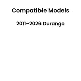 Driver Left Side Quarter Window Quarter Glass Compatible with Dodge Durango 2011-2026 Models