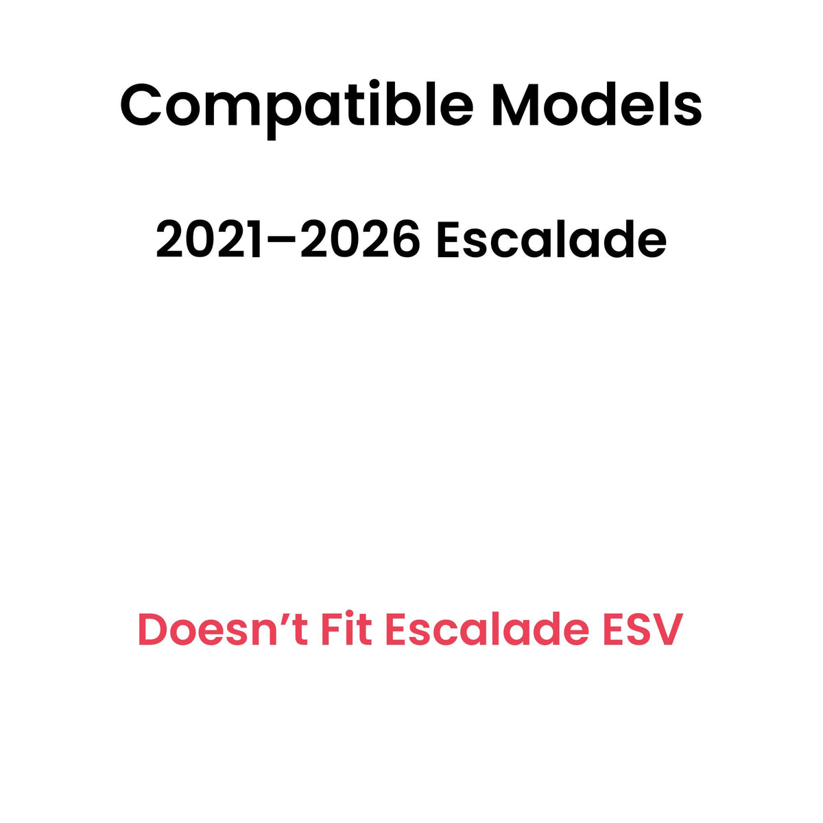 With Sensor Style Tempered Driver Left Side Quarter Window Quarter Glass Compatible with Cadillac Escalade 2021-2026 Models ( Not For Escalade ESV)