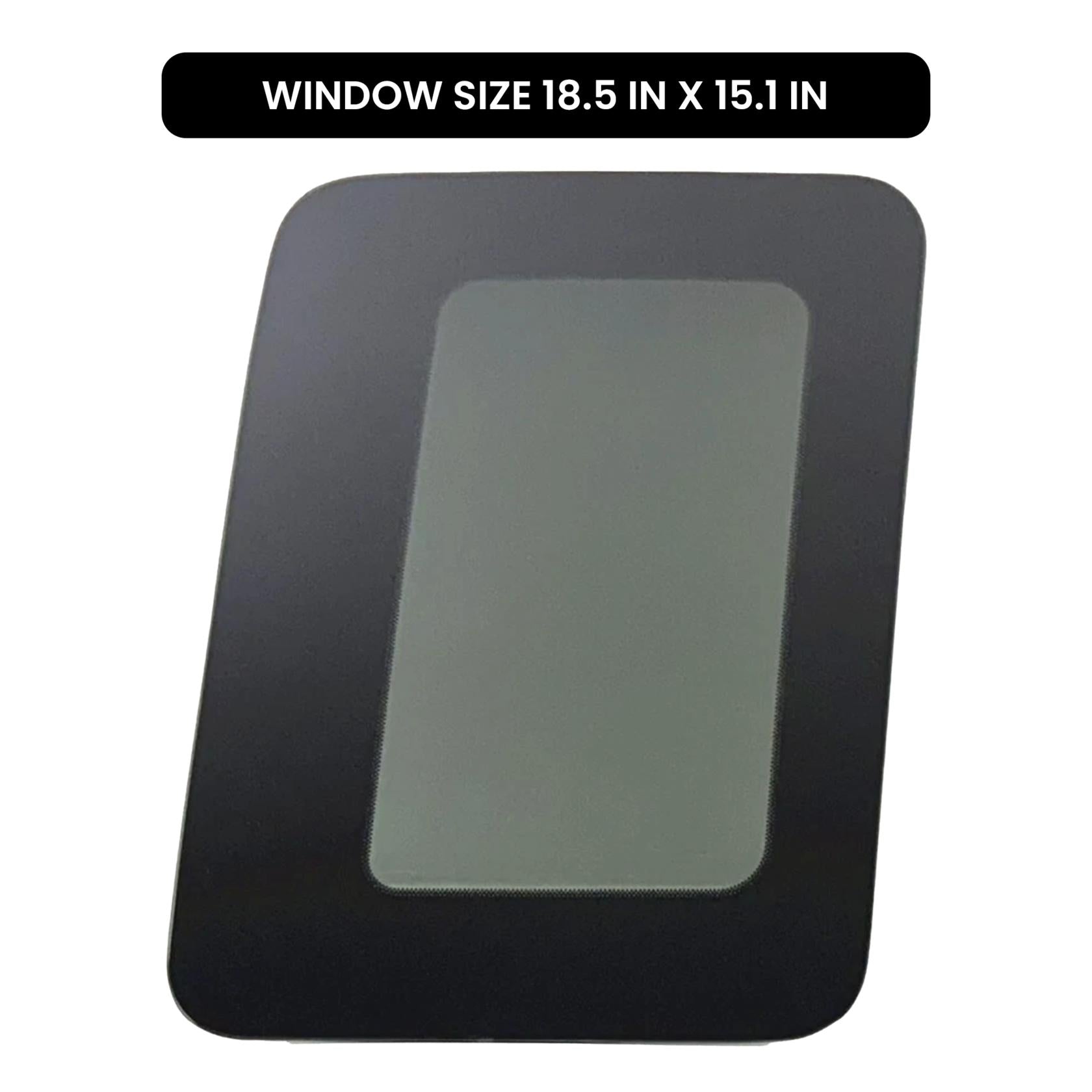 Passenger Right Side Quarter Window Door Glass Compatible with Ford Ranger / Mazda B2300 B2500 B3000 B4000 Super/Extended Cab Pickup 1998-2010 (Only For Vehicle Style Has Rear Access Door)