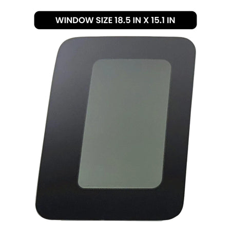 Passenger Right Side Quarter Window Door Glass Compatible with Ford Ranger / Mazda B2300 B2500 B3000 B4000 Super/Extended Cab Pickup 1998-2010 (Only For Vehicle Style Has Rear Access Door)
