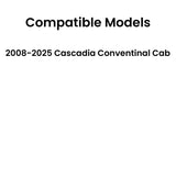 Passenger Right Side Front Vent Window Vent Glass Compatible with Freightliner Cascadia 2008-2025 Models