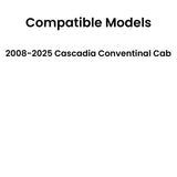 Driver Left Side Front Vent Window Vent Glass Compatible with Freightliner Cascadia 2008-2025 Models