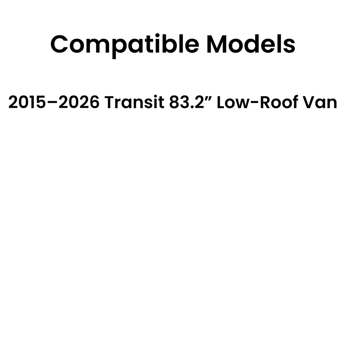 Driver Left Side Front Vent Window Vent Glass Compatible with Ford Transit 83.2" Low-Roof Van 2015-2026 Models (Not for Mid/High Roof Transit, or Transit Connect)
