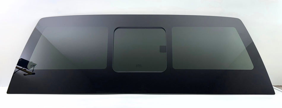 Rear Manual Slider Back Window Back Glass Compatible with Ford F250 F350 F450 F550 2017-2025 Models