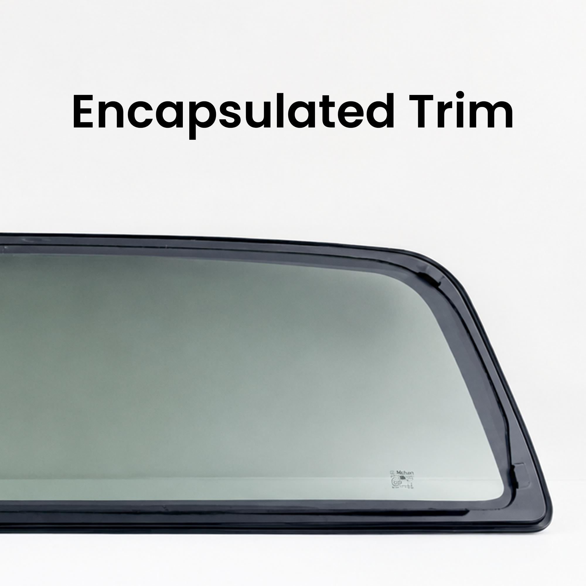 Encapsulated Stationary Back Window Back Glass Compatible with Toyota Tundra Pickup 2000-2006 Models