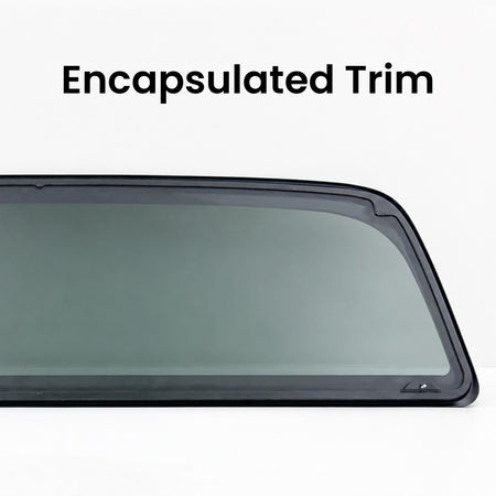 Stationary Encapsulated Back Window Back Glass Compatible with Toyota Tacoma Pickup 2005-2023 Models