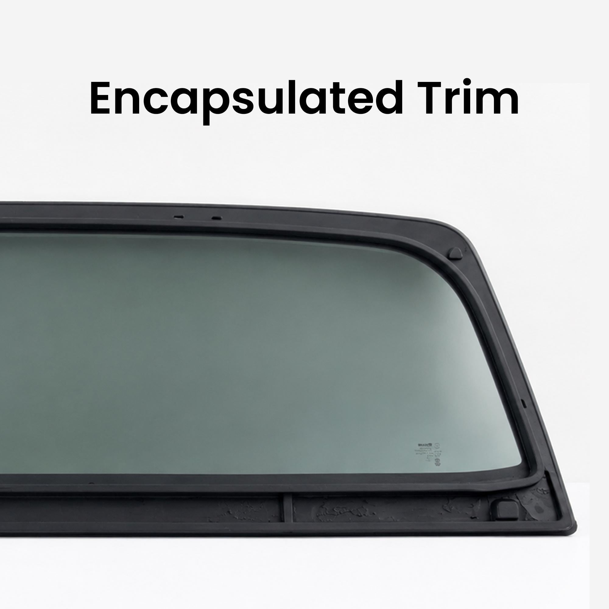 Privacy Stationary Encapsulated Back Window Back Glass Compatible with Toyota Tundra Pickup 2007-2021 Models