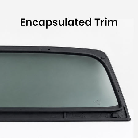 Privacy Stationary Encapsulated Back Window Back Glass Compatible with Toyota Tundra Pickup 2007-2021 Models