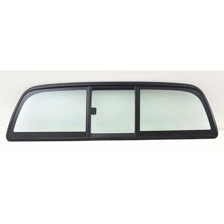 Clear Rear Manual Slider Back Window Back Glass (OEM Style) Compatible with Toyota Tacoma Pickup 2005-2023 Models