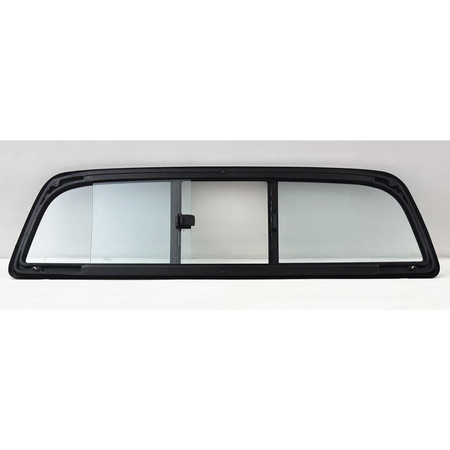 Clear Rear Manual Slider Back Window Back Glass (OEM Style) Compatible with Toyota Tacoma Pickup 2005-2023 Models