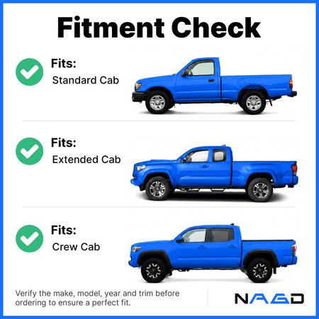 Clear Rear Manual Slider Back Window Back Glass (OEM Style) Compatible with Toyota Tacoma Pickup 2005-2023 Models
