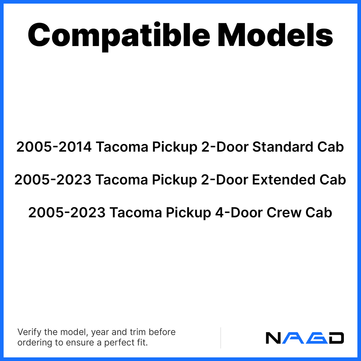 Clear Rear Manual Slider Back Window Back Glass (OEM Style) Compatible with Toyota Tacoma Pickup 2005-2023 Models