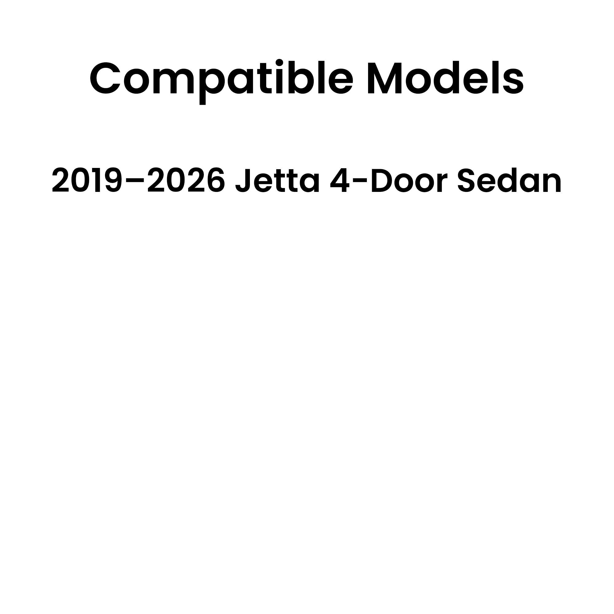 Heated Rear Back Window Back Glass Compatible with Volkswagen Jetta 2019-2026 Models