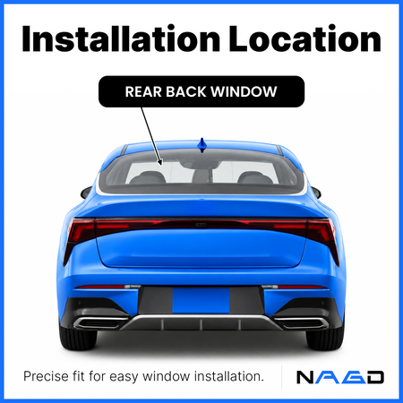 Heated Rear Back Window Back Glass Compatible with Kia K5 2021-2026 Models