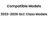 Heated With Antenna Without Alarm Wire Style Back Window Back Glass Compatible with Mercedes Benz GLC-Class 2023-2026 Models