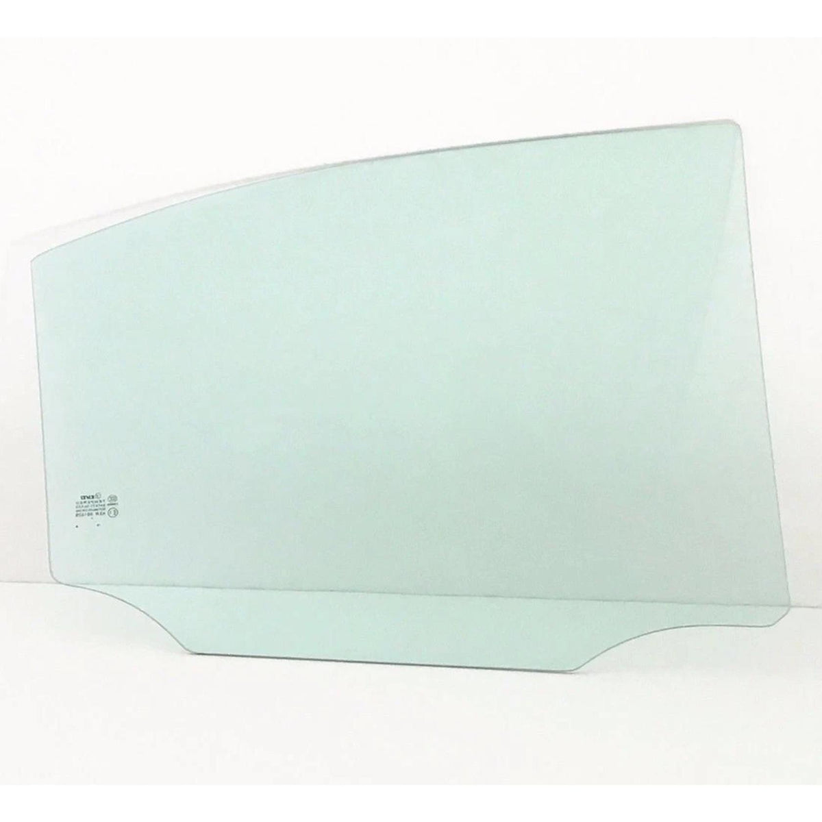 Passenger Right Side Rear Door Window Door Glass Compatible with Toyota Echo 4 Door Sedan 2000-2005 Models