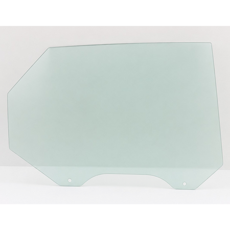 Passenger Right Side Rear Door Window Door Glass Compatible with Hyundai Elantra 4 Door Hatchback 2001-2006 Models