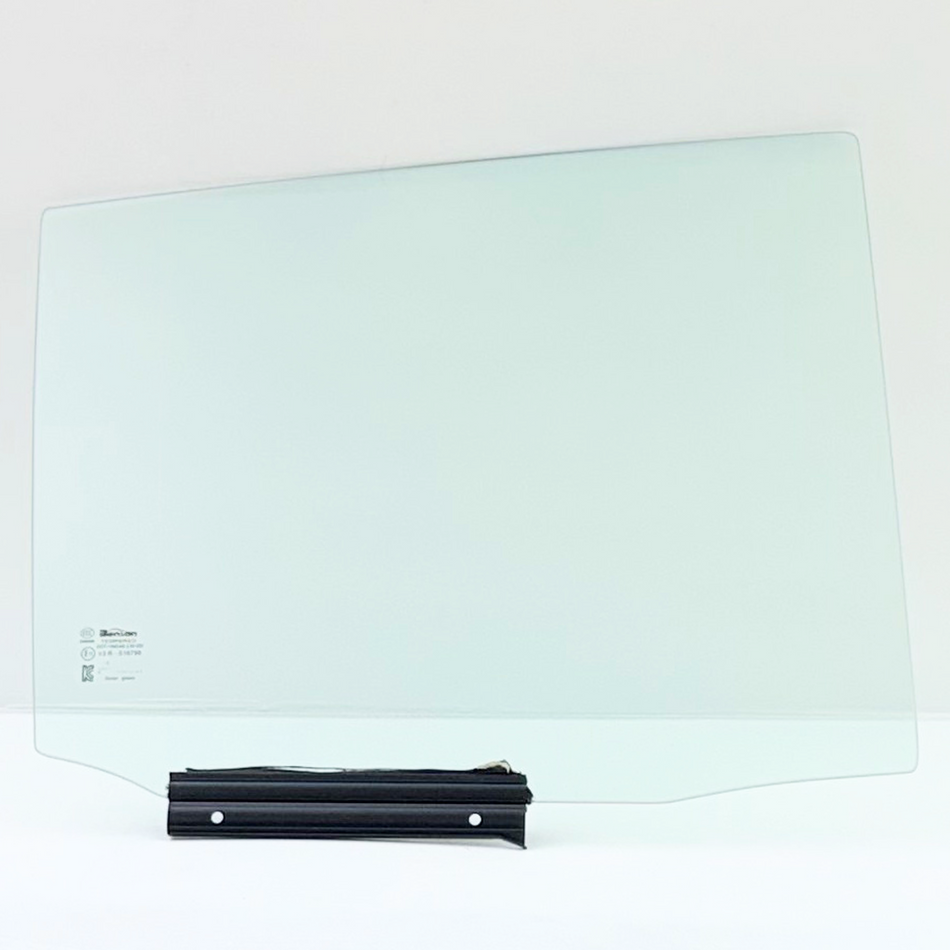 Passenger Right Side Rear Door Window Door Glass Compatible with Toyota Yaris 4 Door Hatchback 2006-2011 Models