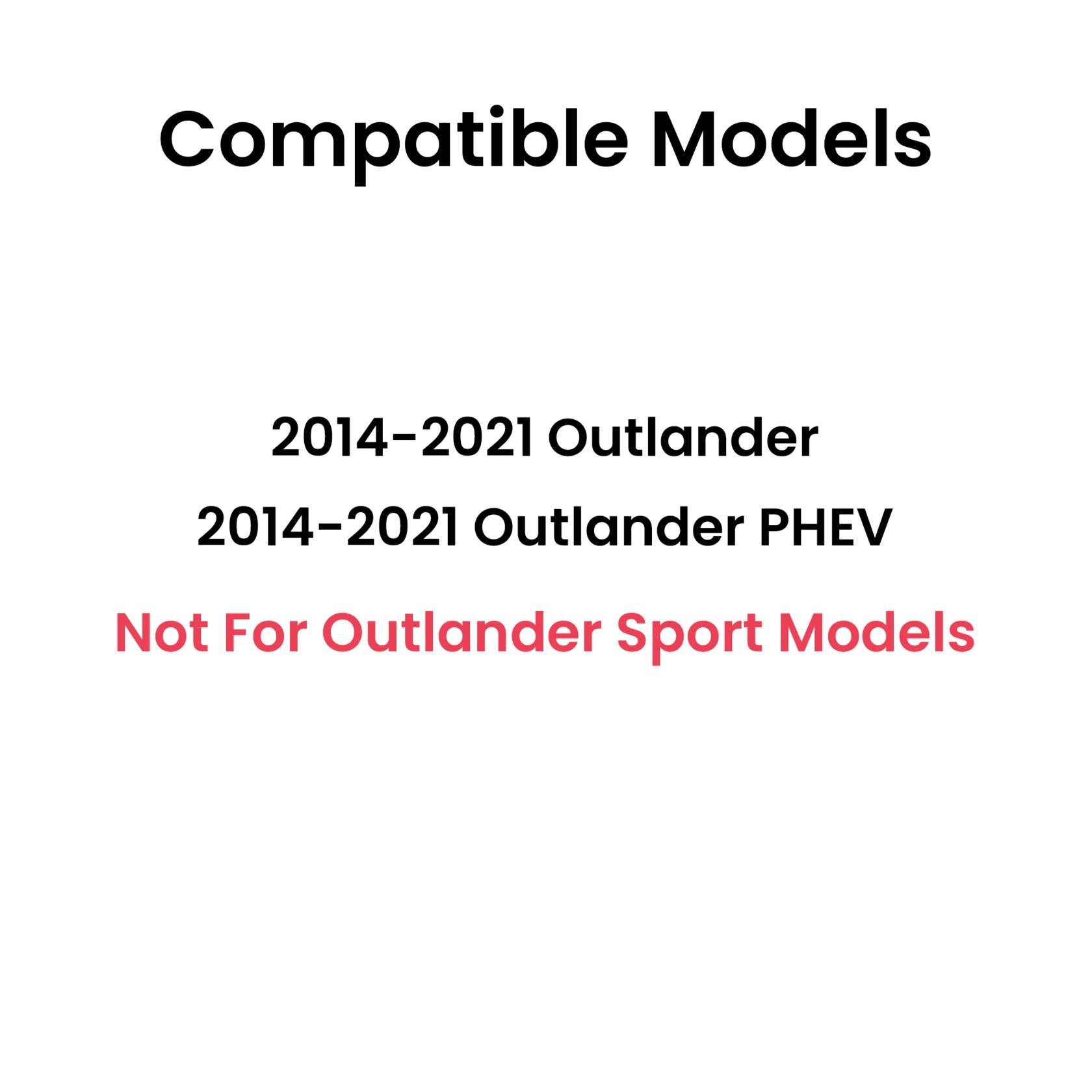 Passenger Right Side Front Door Window Door Glass Compatible with Mitsubishi Outlander 2014-2021 Models / 2018-2022 PHEV