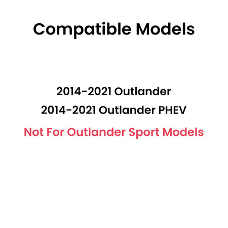 Passenger Right Side Front Door Window Door Glass Compatible with Mitsubishi Outlander 2014-2021 Models / 2018-2022 PHEV