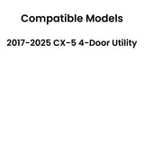 Passenger Right Side Rear Door Window Door Glass Compatible with Mazda CX-5 2017-2025 Models