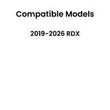 Tempered Passenger Right Side Rear Door Window Privacy Glass Compatible with Acura RDX 2019-2026 Models