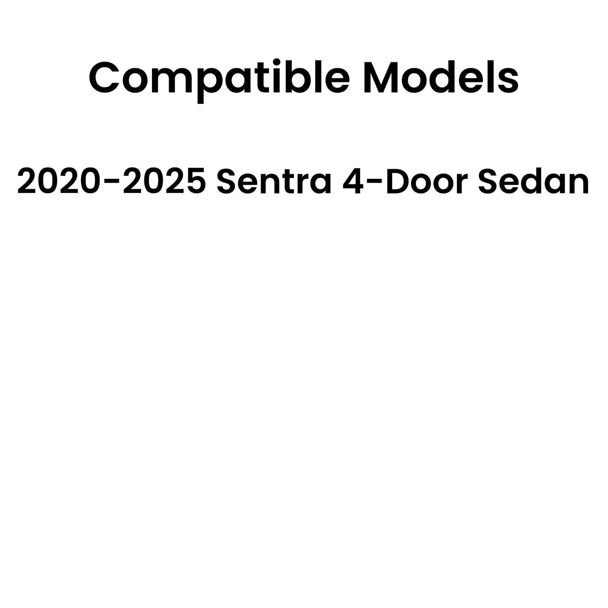 Driver Left Side Front Door Window Door Glass Compatible with Nissan Sentra 2020-2025 Models