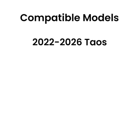 Tempered Driver Left Side Front Door Window Door Glass Compatible with Volkswagen Taos 2022-2026 Models