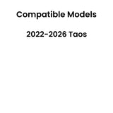 Tempered Driver Left Side Rear Door Window Door Glass Compatible with Volkswagen Taos 2022-2026 Models