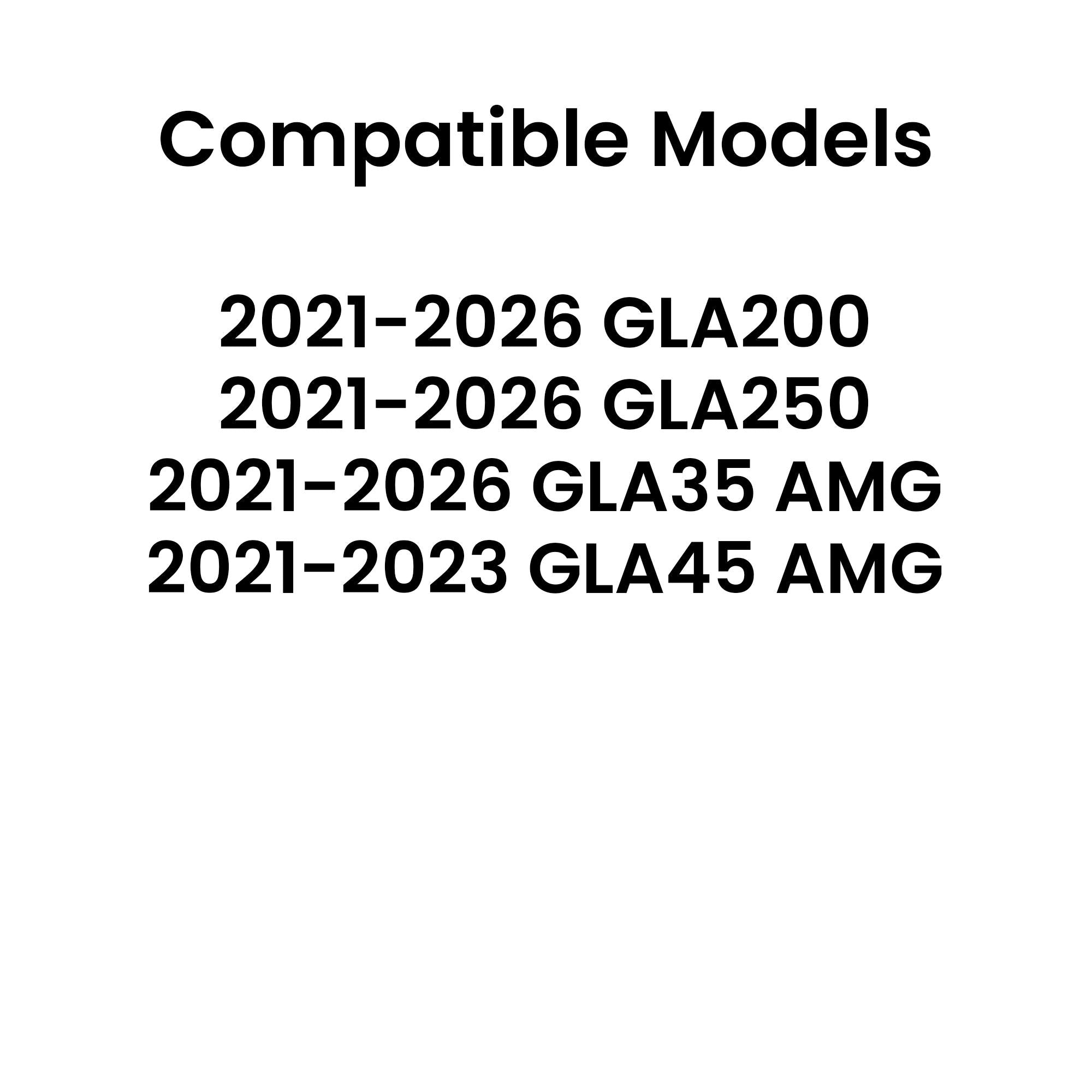 Tempered Privacy Passenger Right Side Rear Door Window Door Glass Compatible with Mercedes Benz GLA200 GLA250 GLA35 GLA45 2021-2026 Models