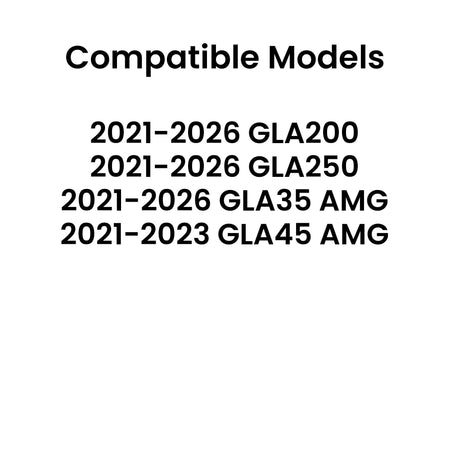 Tempered Privacy Passenger Right Side Rear Door Window Door Glass Compatible with Mercedes Benz GLA200 GLA250 GLA35 GLA45 2021-2026 Models