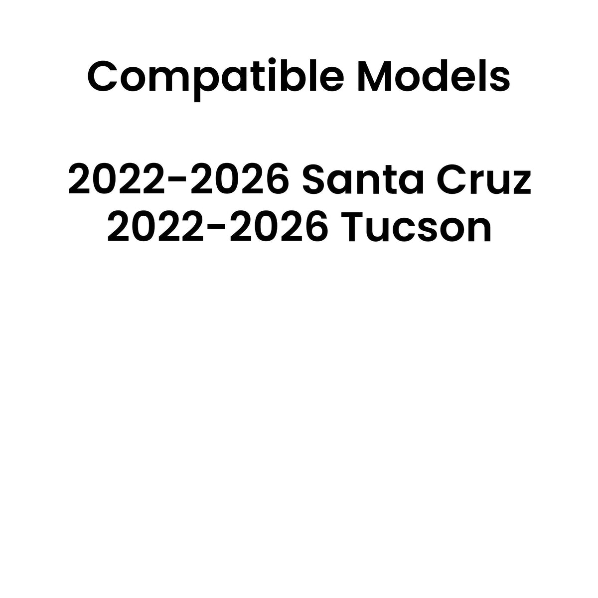 Tempered Passenger Right Side Front Door Window Door Glass Compatible with Hyundai Santa Cruz 2022-2026 / Tucson 2022-2026 Models