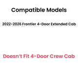 Tempered Factory Privacy Tinted Passenger Right Side Rear Door Window Door Glass Compatible with Nissan Frontier 4 Door Extended Cab Pickup 2022-2026 Model