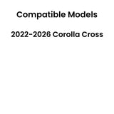 Tempered Passenger Right Side Front Door Window Door Glass Compatible with Toyota Corolla Cross 2022-2026 Models (Not For Corolla)