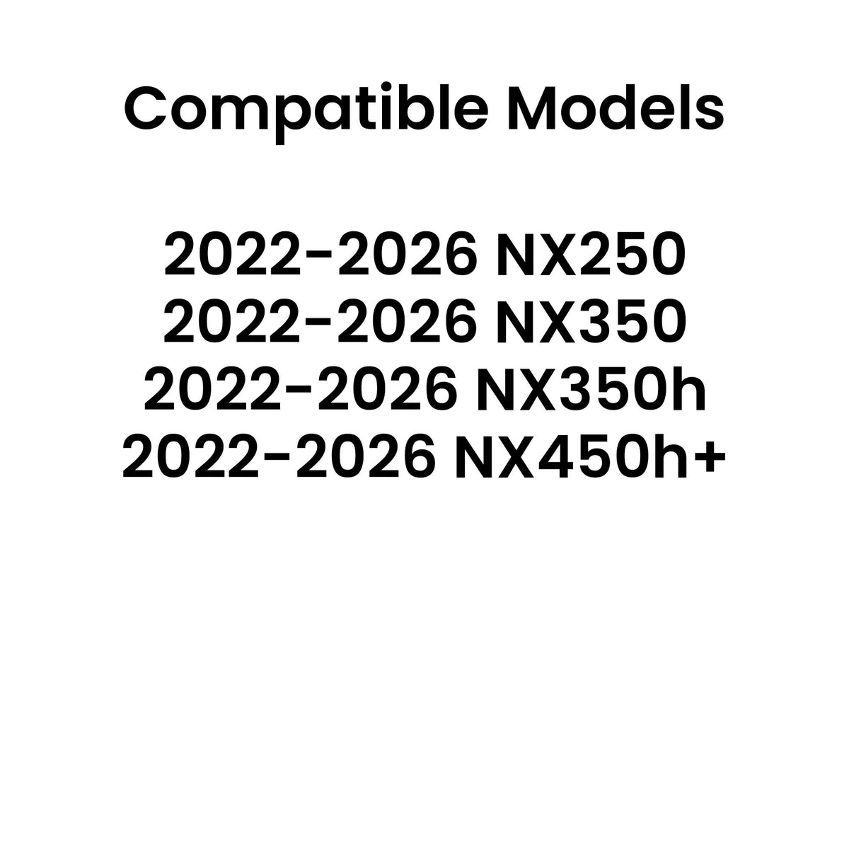 Tempered Passenger Right Side Front Door Window Door Glass Compatible with Lexus NX250 NX350 NX350h NX450h+ 2022-2026 Models