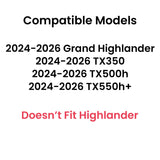 Laminated Passenger Right Side Front Door Window Glass Compatible with Toyota Grand Highlander / Lexus TX350 TX500h TX550h+ 2024-2026 Models