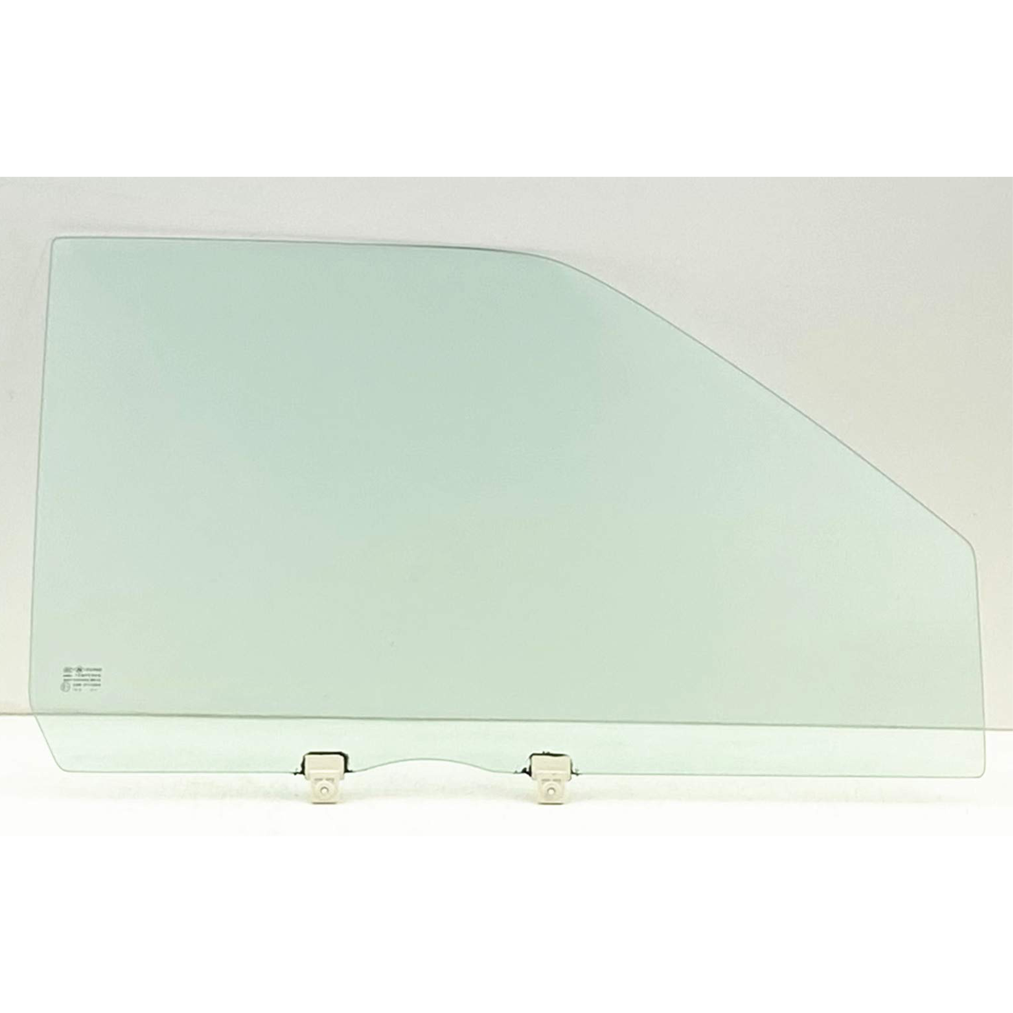 Tempered Power Passenger Right Side Front Door Window Glass W/O Vent Style Compatible with Isuzu Rodeo/Honda Passport 1994-1997 Models
