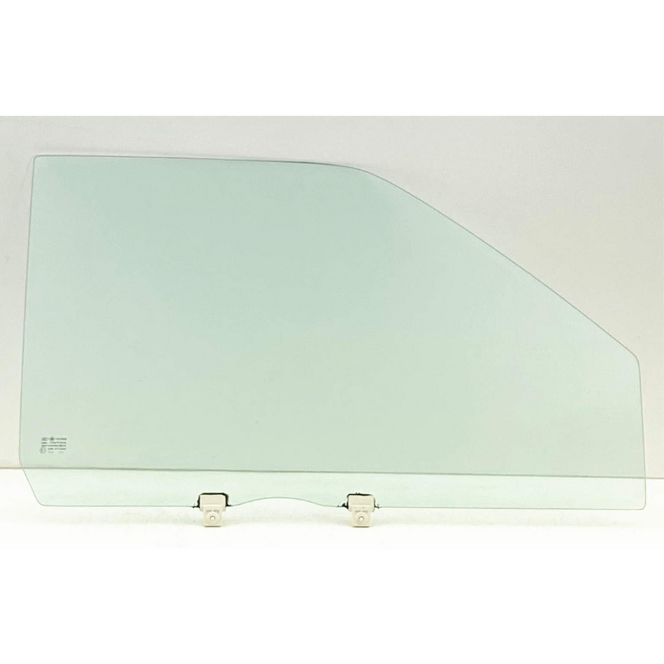 Tempered Power Passenger Right Side Front Door Window Glass W/O Vent Style Compatible with Isuzu Rodeo/Honda Passport 1994-1997 Models
