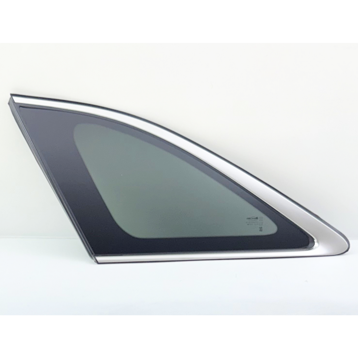 Chrome Molding Tempered Driver Left Quarter Window Quarter Glass Compatible with Kia Sorento 2016-2020 Models