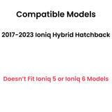 Passenger Right Side Rear Vent Window Vent Glass Compatible with Hyundai Ioniq Hybrid 2017-2023 Models (Not For Ioniq 5 or Ioniq 6)
