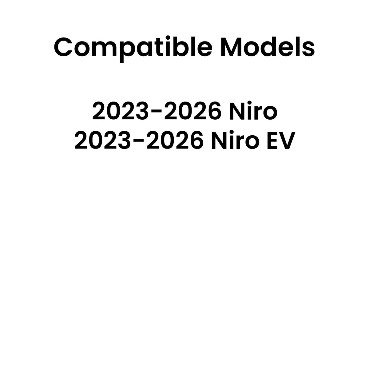 Tempered Passenger Right Side Rear Vent Window Glass Only Compatible with Kia Niro / Niro EV 2023-2026 Models