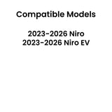 Tempered Passenger Right Side Rear Vent Window Glass Only Compatible with Kia Niro / Niro EV 2023-2026 Models