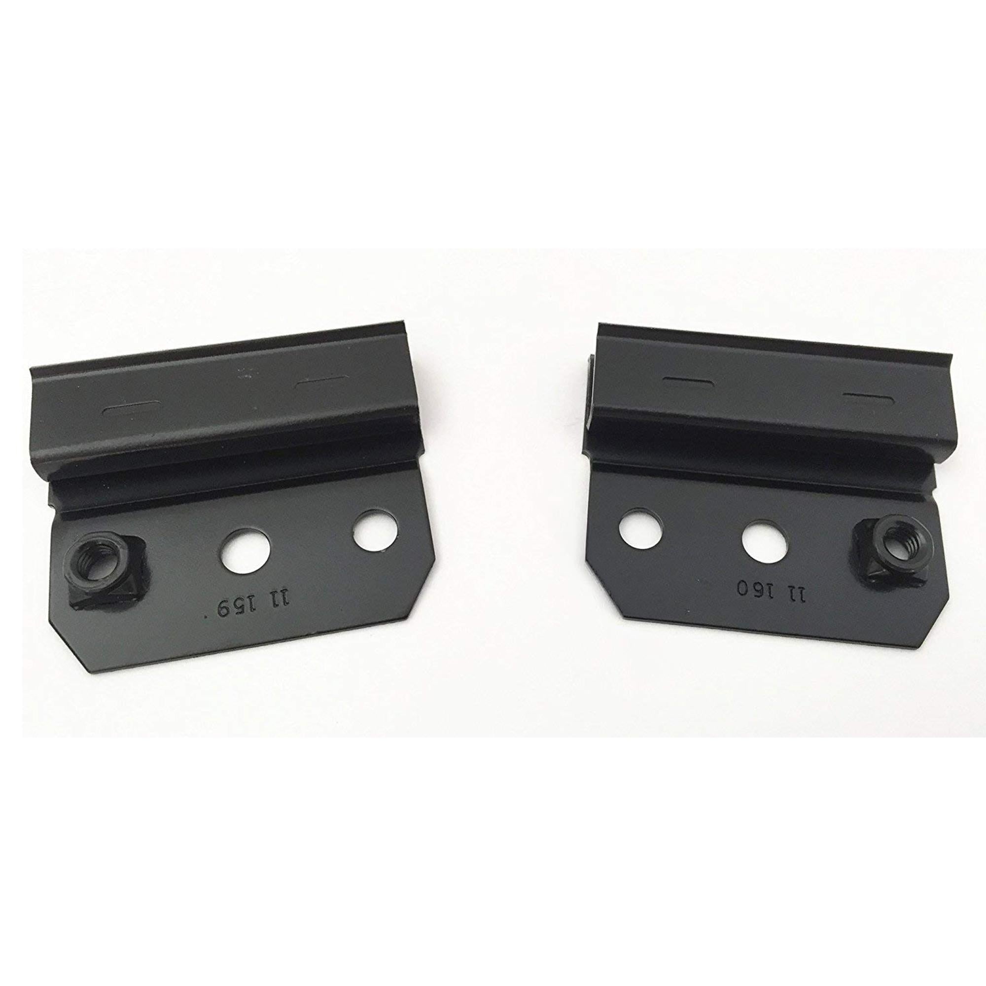 Door Window Door Glass (Power & Manual) W/Tip Channel Clips Compatible with Ford Expedition 2003-2006 Models